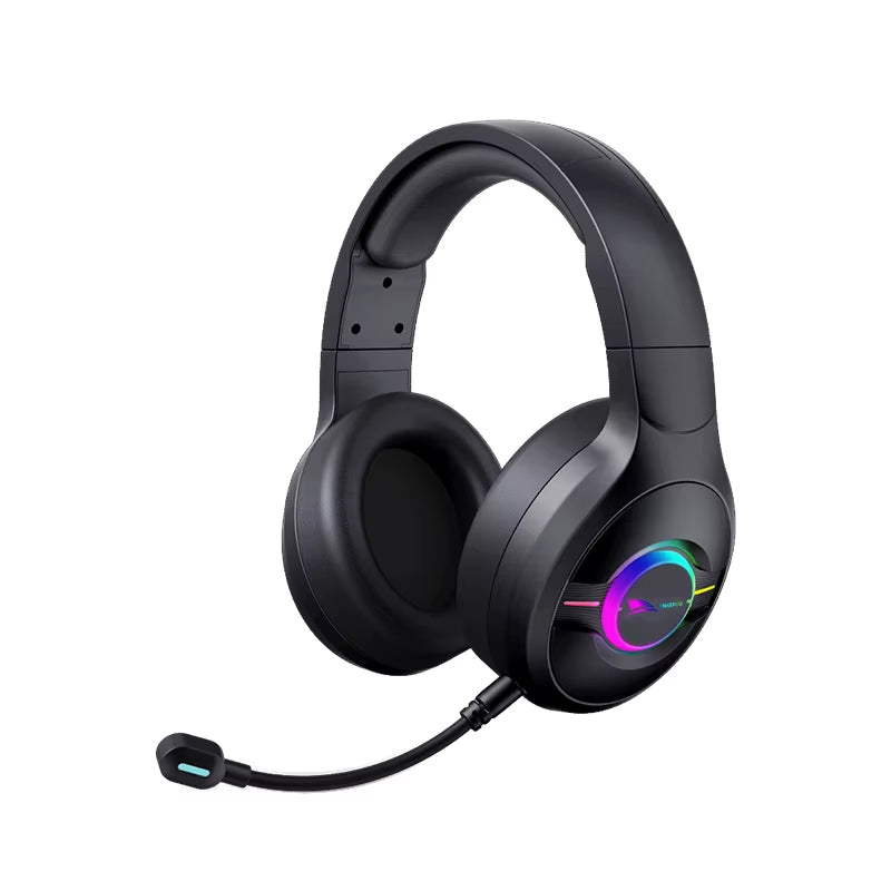 L80 Bluetooth Wireless Wired Three-Mode Gaming Headset Laptop Home Lightweight Headset with Microphone Hi-Fi Stereo